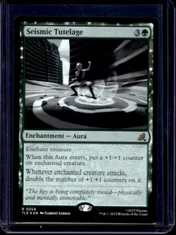 2025 Magic MTG Avatar The Last Airbender Seismic Tutelage #0254 - Image 1