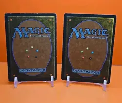 🟤🟤🟤 (2) 1994 Magic The Gathering GLASSES OF URZA REVISED 3RD EDITION PLAYED - Image 4