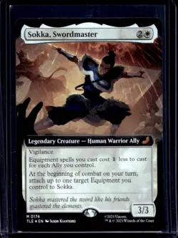 2025 Magic MTG Avatar The Last Airbender Sokka, Swordmaster #0174 - Image 1