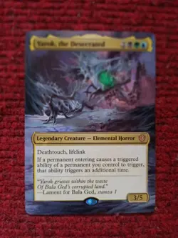Yarok the Desecrated MTG Lorwyn Eclipsed Commander Hand Painted Full Altered Art - Image 2