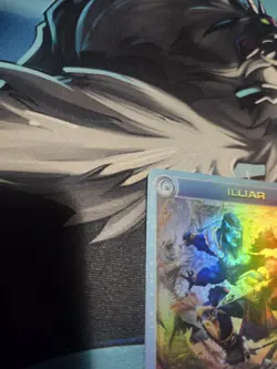 Chaotic TCG Super Rare Illiar Max E 8/200 Alliances Unraveled - Image 2
