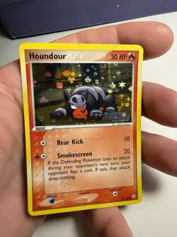 Pokemon Houndour 59/109 - Reverse Holo - Team Rocket Returns (2004) - Image 3