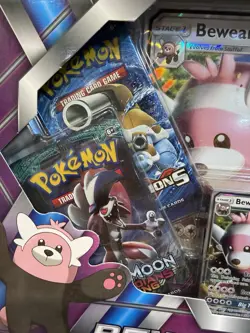 Pokemon TCG: Bewear GX Box Guardians Rising, Evolutions, Steam Siege - Sealed - Image 3