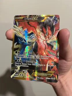 Pokemon TCG Yveltal EX XY150a Black Star Promo Alternate Art Holo LP - Image 1