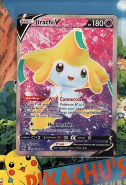 Pokemon TCG Jirachi V (Full Art) 170/189 Swsh10: Astral Radiance Holo NM/M - Image 1