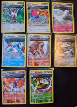 Pokemon Russian XY Mix Holo Reverse Lot 8 Karten Rare Low Pop Half Art - Image 1