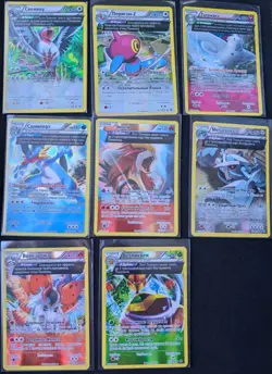 Pokemon Russian XY Mix Holo Reverse Lot 8 Karten Rare Low Pop Half Art - Image 3