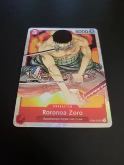 Roronoa Zoro ST01-013 Super Pre-Release - 2022 One Piece Card Game - ENG🔥 - Image 1