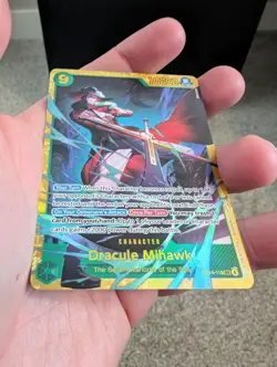 Dracule Mihawk - OP14-119 OP14-119 The Azure Sea's Seven Foil One Piece SEC - Image 2