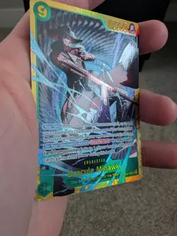 Dracule Mihawk - OP14-119 OP14-119 The Azure Sea's Seven Foil One Piece SEC - Image 3