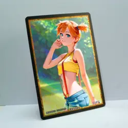 MISTY Waifu Anime Card LIMITED 1/1 Custom TCG Holo Goddess Story ACG T13397 - Image 2