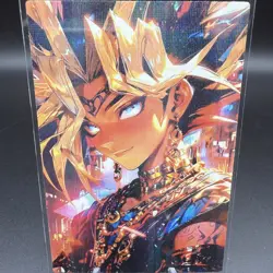 Pharaoh Atem Yugi Anime Waifu Card Doujin ACG Goddess Holo - Image 1