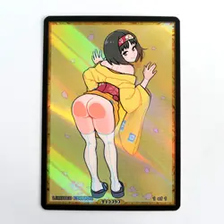 ERIKA Waifu Anime Card LIMITED 1/1 Custom TCG Holo Goddess Story ACG T13393 - Image 1