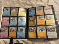 Binder Pokemon Card Collection Mixed Holos Rares Uncommons Reverse ~320 - Image 3