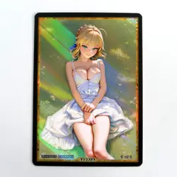 ARTORIA PENDRAGON Waifu Anime Card LIMITED 1/1 Custom TCG Holo T13389 - Image 1