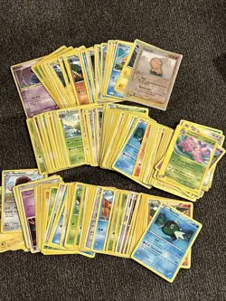 Pokemon 100 Card Bulk Lot Common Uncommon Vintage And New Cards Mixed No Energy - Image 1
