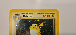 Raichu 16/130 Holo Rare Base Set 2 Pokemon Card NM - Image 2