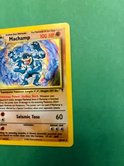 Pokemon TCG Legendary Collection Machamp Holo Rare Card 15/110 LP/MP Condition - Image 2