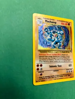 Pokemon TCG Legendary Collection Machamp Holo Rare Card 15/110 LP/MP Condition - Image 3