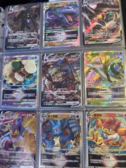 Pokemon 108 Card Collection Binder With Umbreon, Vstar, Vmax, V, Ex, Holo - Image 1