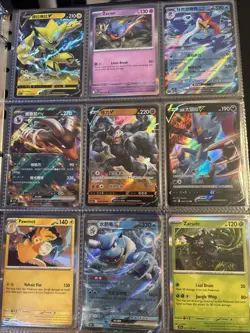 Pokemon 108 Card Collection Binder With Umbreon, Vstar, Vmax, V, Ex, Holo - Image 5