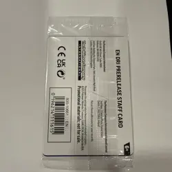 Pokemon Sealed Destined Rivals STAFF Prerelease Promos All 4x Cards - Image 2