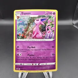 Espeon SWSH174 SWSH: Sword & Shield Black Star Promo Card Holo - Image 1