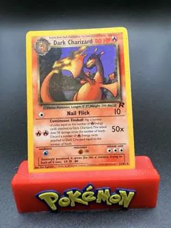 Dark Charizard - 21/82 - Pokemon Team Rocket Unlimited Rare Card WOTC HP - Image 1