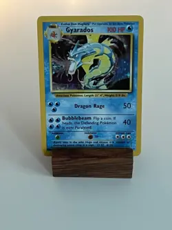 Gyarados Holo 6/102 - Base Set - Vintage Pokemon Card - LP - Image 1