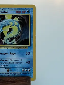 Gyarados Holo 6/102 - Base Set - Vintage Pokemon Card - LP - Image 4
