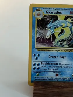 Gyarados Holo 6/102 - Base Set - Vintage Pokemon Card - LP - Image 5