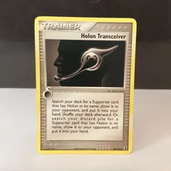 Pokemon Holon Transceiver 98/113 EX Delta Species Trainer Card 2005 Regular - Image 1