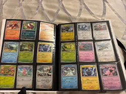 Binder Pokemon Card Collection Mixed Holos Rares SIR Uncommons Reverse ~120 - Image 2