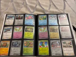 Binder Pokemon Card Collection Mixed Holos Rares SIR Uncommons Reverse ~120 - Image 3