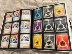 Binder Pokemon Card Collection Mixed Holos Rares SIR Uncommons Reverse ~120 - Image 5