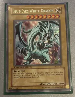 Yu-Gi-Oh! Blue-Eyes White Dragon Lot of 3 : Cards SDK-001 2x BPT-003 1x - MP - Image 2