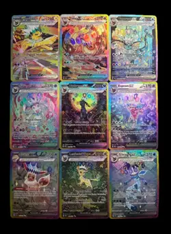 Pokemon Eeveelution EX Holo Card Lot Jolteon Flareon Vaporeon Sylveon Umbreon - Image 1