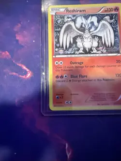 Pokemon TCG Reshiram Holo Rare Card 28/113 B&W Legendary Treasures - Image 4