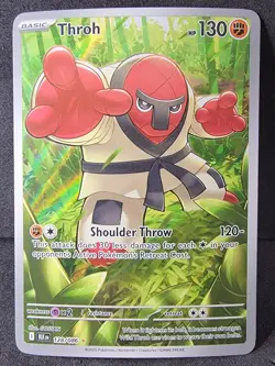 Throh 128/086 Sv: Black Bolt English Pokemon Card TCG NM - Image 1