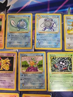 Pokemon Base Set Shadowless Lot (18 cards total) - Image 4