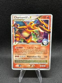 Pokemon TCG Charizard G LV.X DP45 Holo Promo Card LP Condition - Image 1