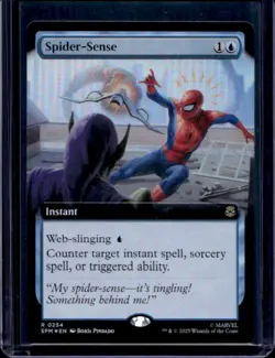 2025 Magic MTG Marvel's Spider-Man Spider-Sense Foil #0254 - Image 1