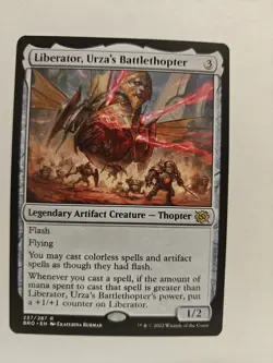 MTG Liberator, Urza's Battlethopter 237 The Brothers' War M/NM - Image 1