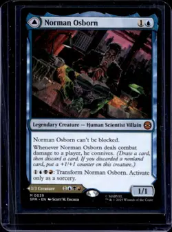 2025 Magic MTG Marvel's Spider-Man Norman Osborn #0039 - Image 1