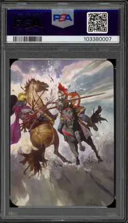 Sorcery: Contested Realm Joust! Arthurian Legends Foil PSA 10 Gem Mint - Image 2