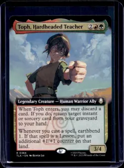 2025 Magic MTG Avatar The Last Airbender Toph, Hardheaded Teacher #0384 - Image 1