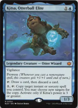 Kitsa, Otterball Elite M Promo Pack: Bloomburrow 54 - LP MTG - Image 1
