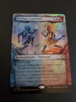 Ashling's Command (Showcase Foil) Rare MTG Lorwyn Eclipsed ECL NM - Image 1