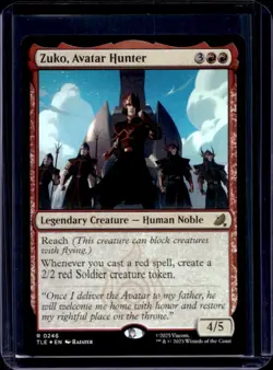 2025 Magic MTG Avatar The Last Airbender Zuko, Avatar Hunter #0246 - Image 1