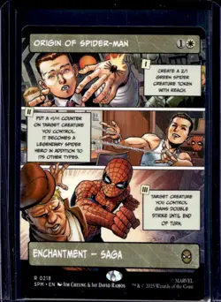 2025 Magic MTG Marvel's Spider-Man Origin Of Spider-Man #0218 - Image 1